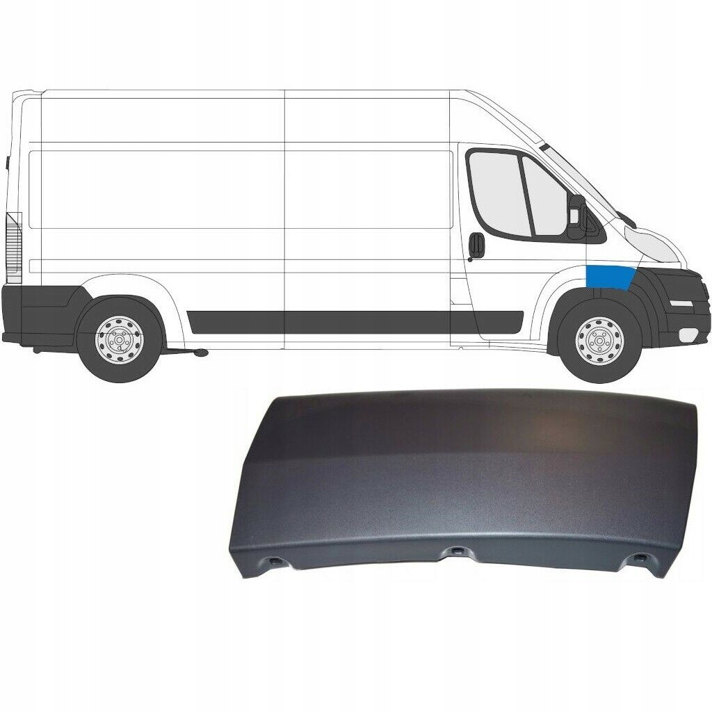 Listwa błotnika Ducato Boxer Jumper 2006-