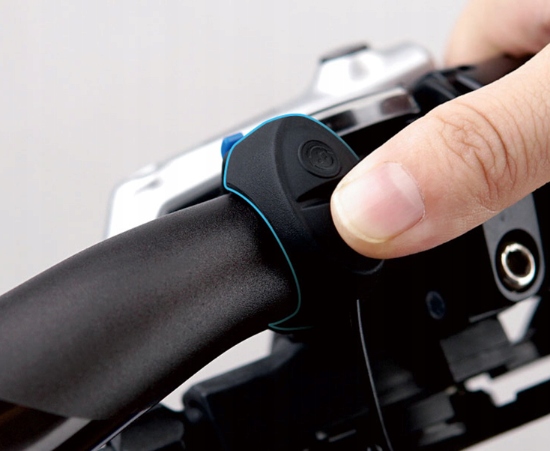 DZWONEK ROWEROWY ELEKTRYCZNY NA ROWER B-SQUL czarny Kod producenta D335