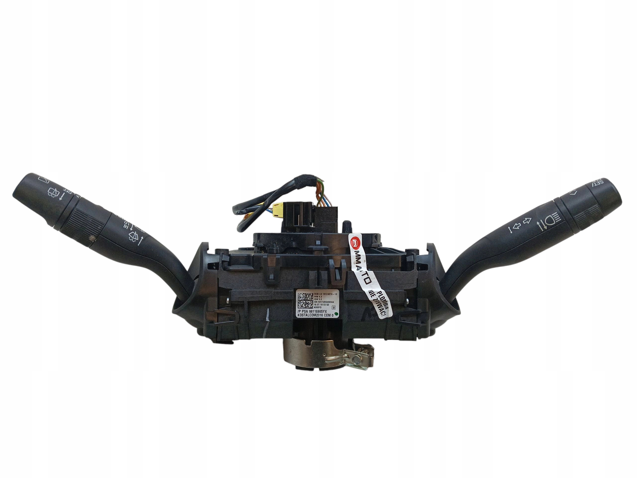 steering wheel levers and controls control ring OPEL CROSSLAND X (2017-2020) 98118865YX