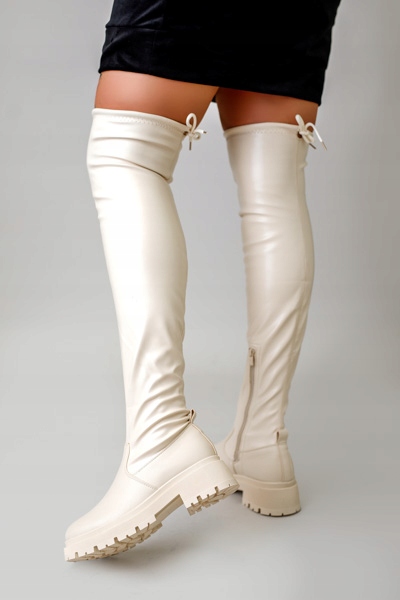 KOZAKI muszkieterki WORKERY za kolano PŁASKIE (40) Marka inna