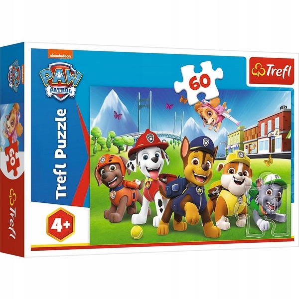 

Puzzle 60 Paw Patrol Na Polanie