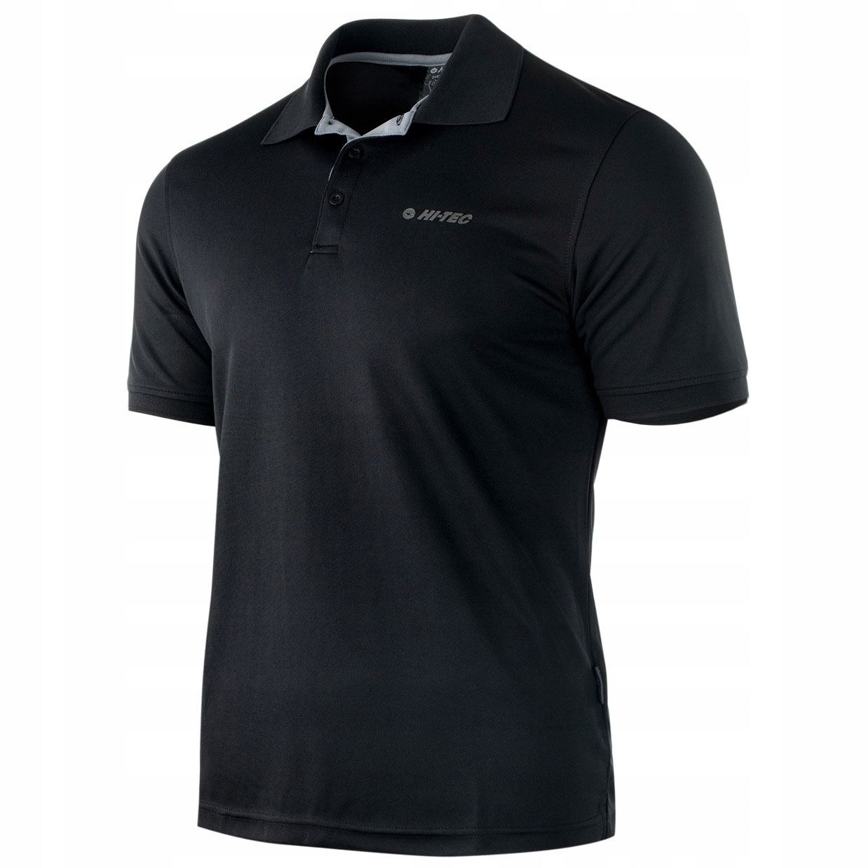 KOSZULKA MĘSKA HI-TEC SITE BLACK/SILVER KOSZULKA Z KRÓTKIM RĘKAWEM POLO XXL EAN (GTIN) 5901979102823