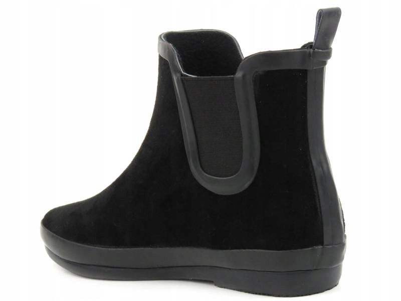 BOTKI KALOSZE DAMSKIE POTOCKI 36063 ZAMSZ CZARNE Kod producenta 23-36063