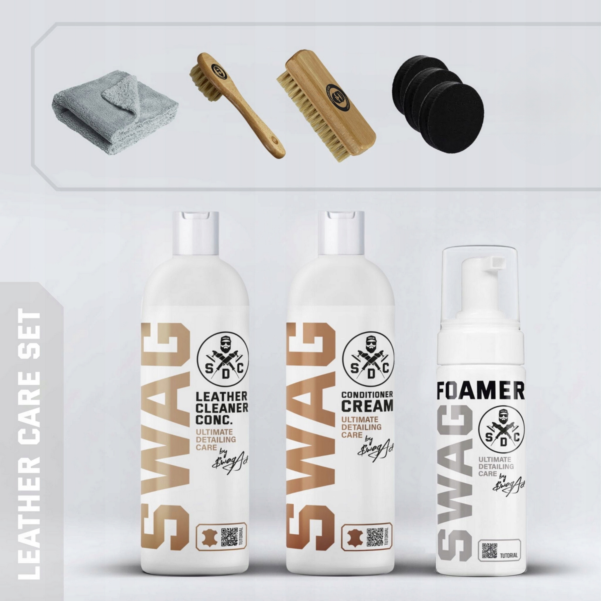 Swag Zestaw Leather Care do pielęgnacji skóry naturalnej i syntetycznej