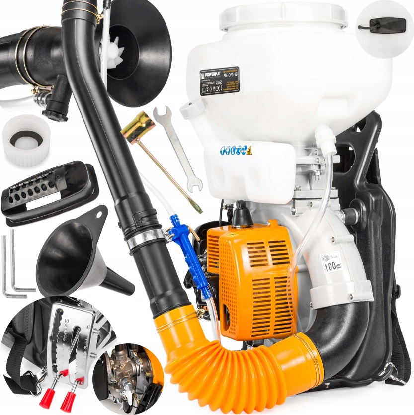 Benzínový Postrekovač Do Záhradného Batohu 20 L, Veľký Dosah 12 M, 3.8 Km