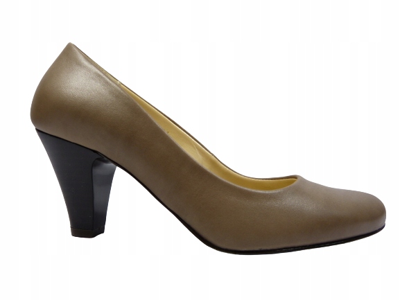 Béžové lodičky dámské kožené boty nové Sala 37