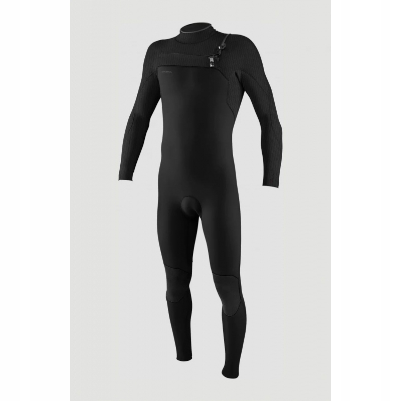 Pianka Męska ONeill Hyperfreak 5/4+ Chest Zip Full Black roz M