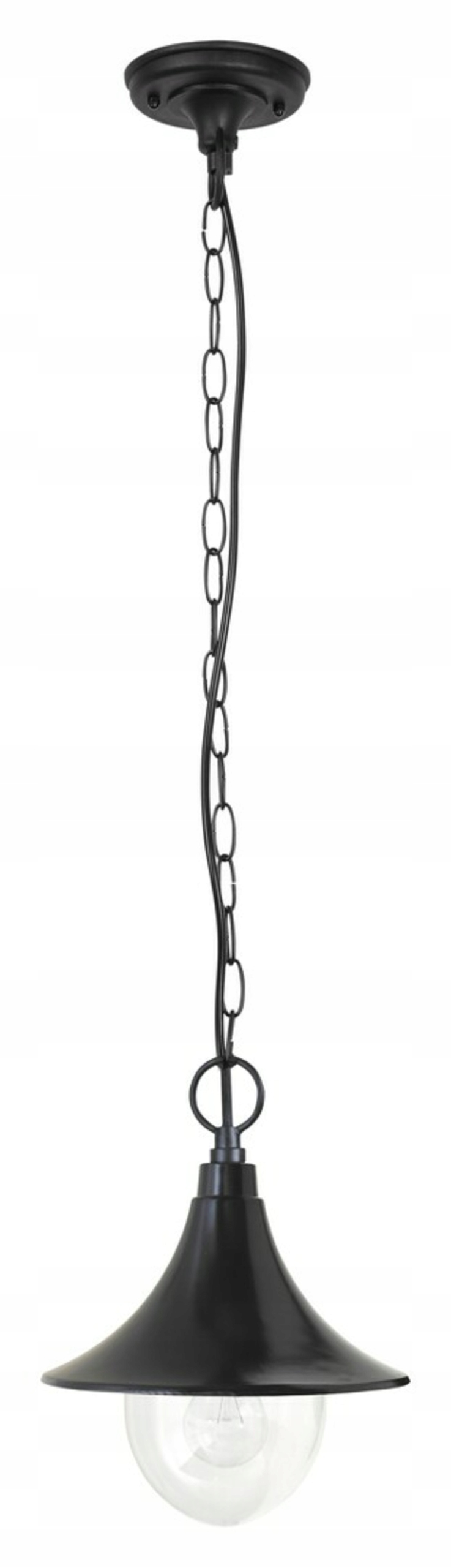 Rabalux Konstanz vonkajšie závesné svietidlo E27 1x100W čierne IP44