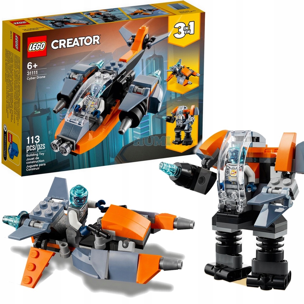 LEGO 31111 Cyberdron Робот Creator 3in1 БЫСТРО