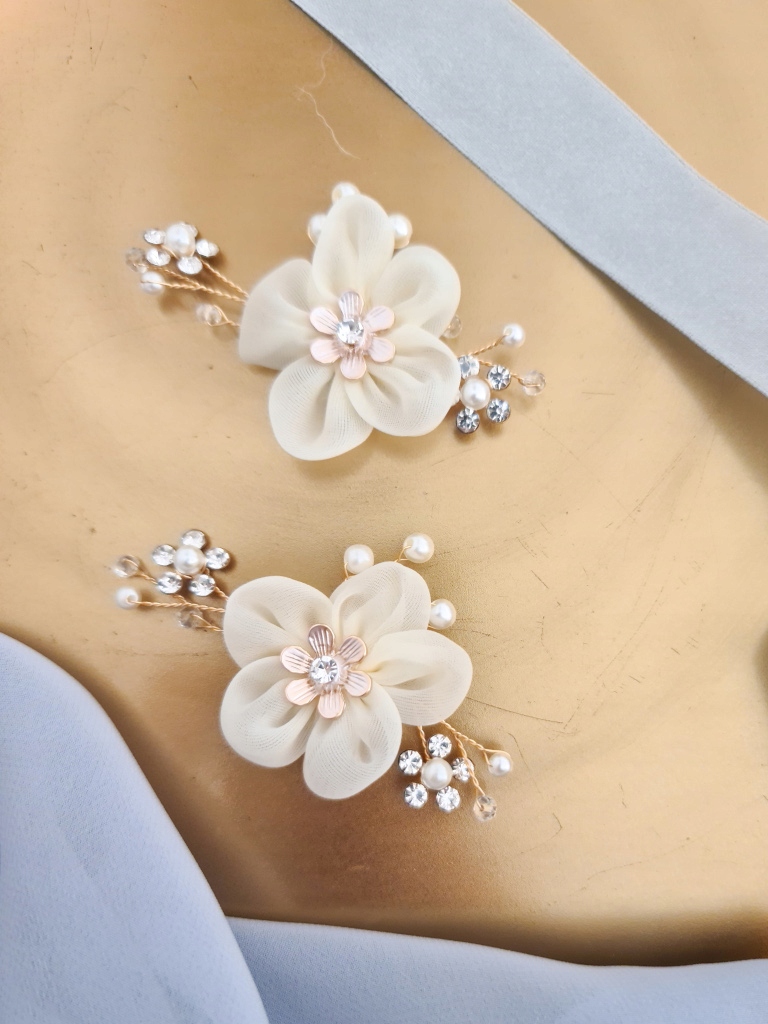 Klipsy do butów Flower Marka bez marki