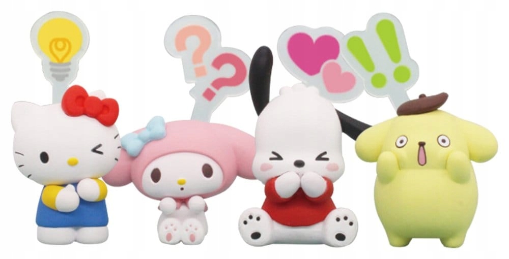 Miniaturky Sanrio Twinchees: Hello Kitty a přátelé Pikon Mind, 5 cm,