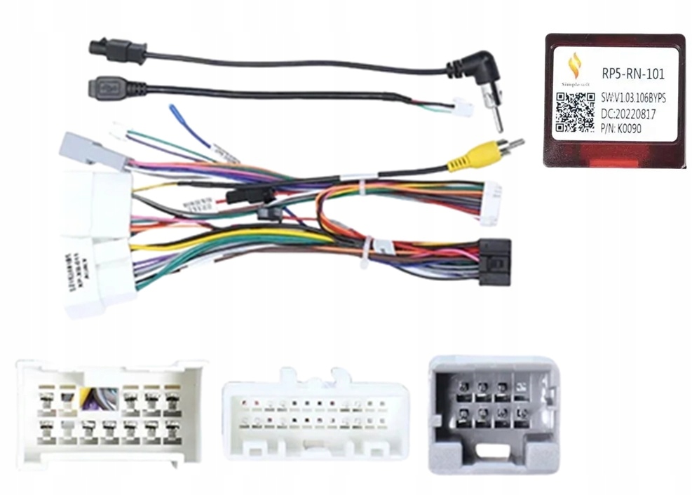 Wiązka Z Modułem Canbus Dacia Dokker 2012-2020 Do Radia Android