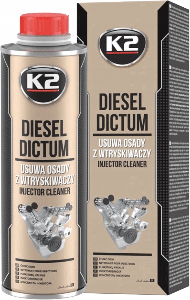 

K2 Diesel Dictum Czyści układ paliwa diesla 500ml