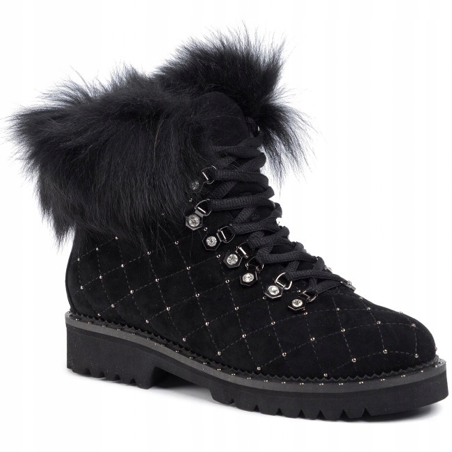 Eva Minge Dámské Kotníkové Boty Klasické Kůže 35 3D9G4*