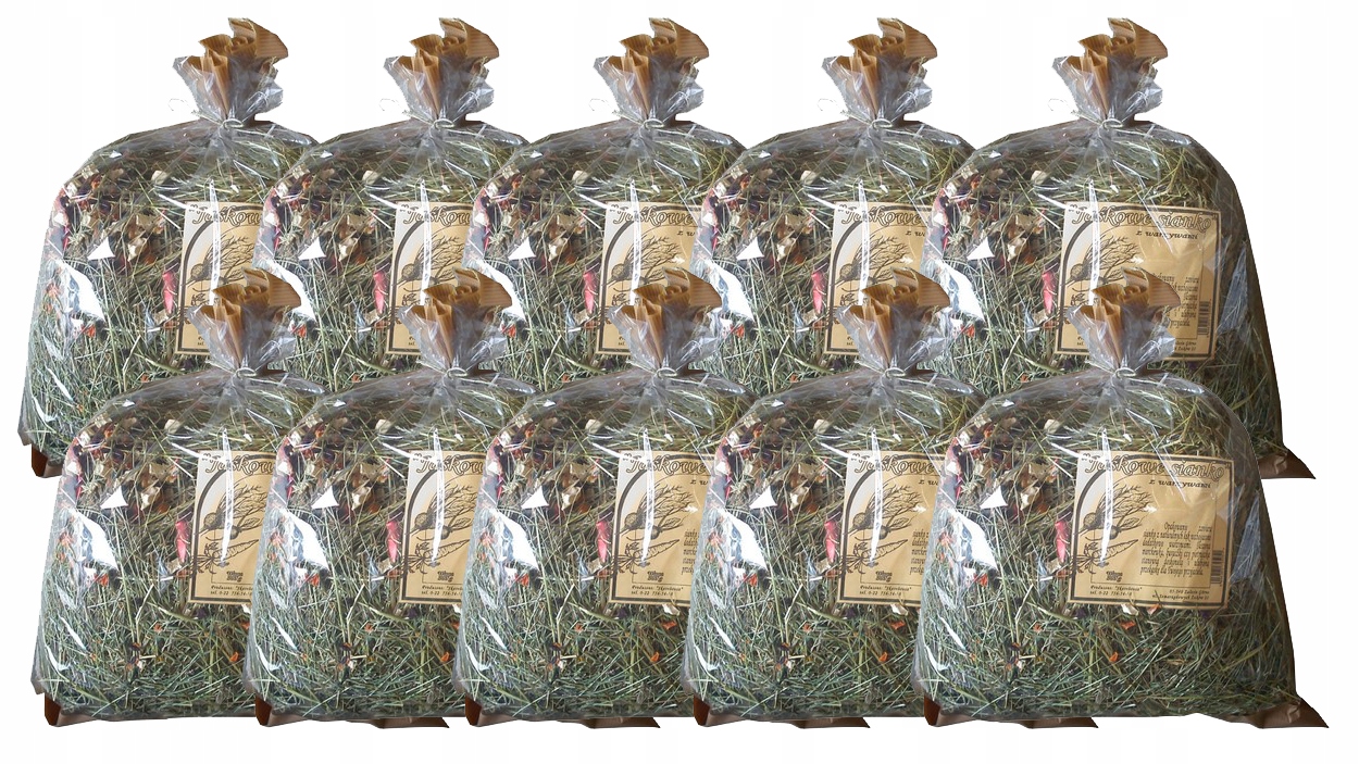 Levně Wio-Mar Jahodové seno pro hlodavce a králíky 300 g se zeleninou 10 ks