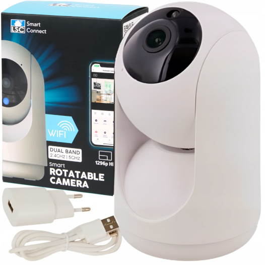 Kamera Obrotowa Lsc Smart Connect Wewnętrzna Wifi Full Hd