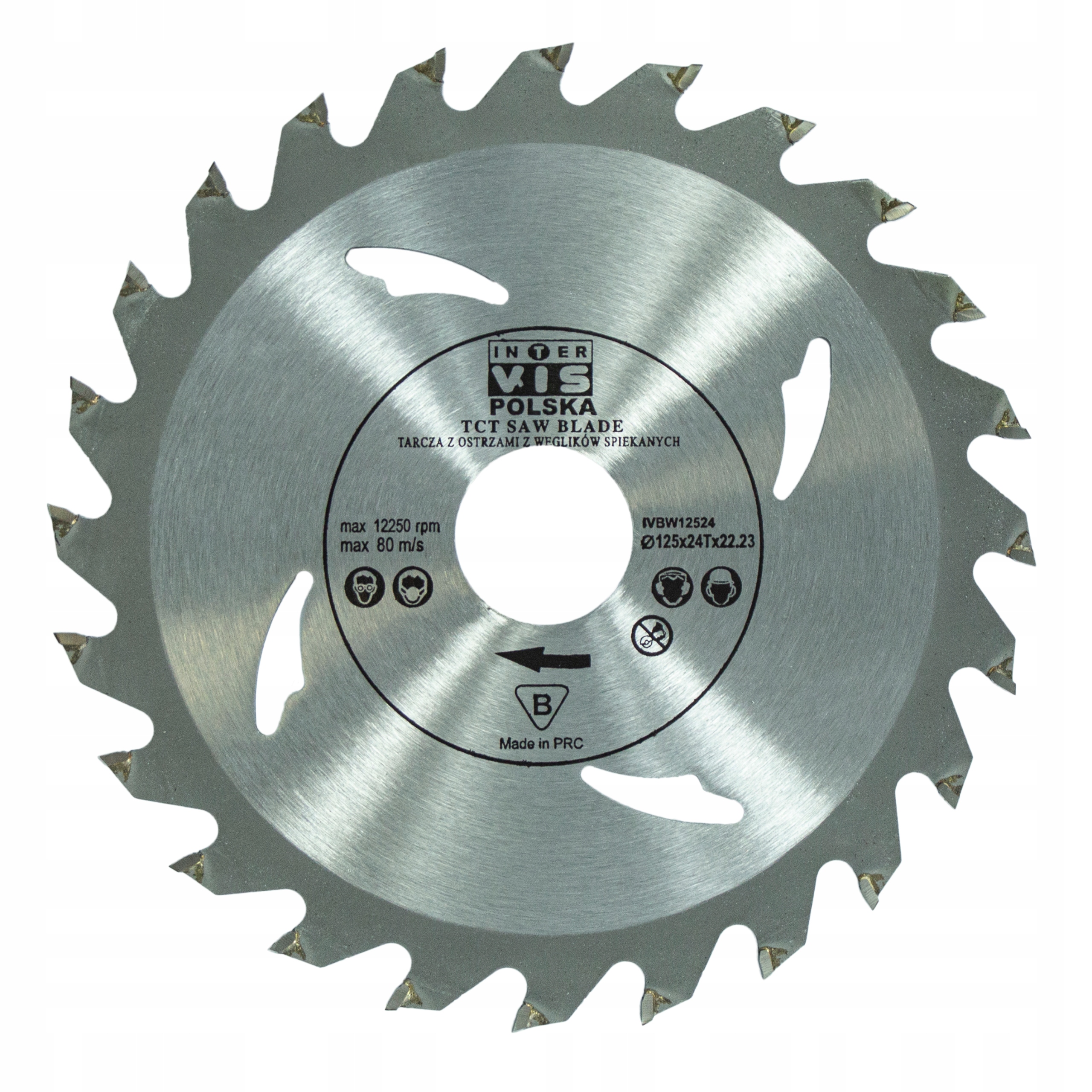 

Tarcza Do Drewna 125x22.2mm 24T Widiowa Widia Piła