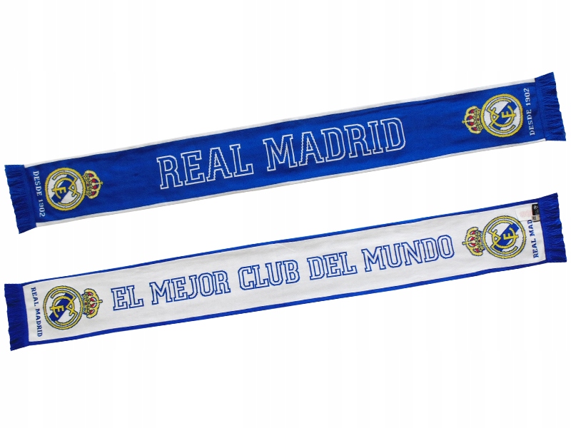 Real Madrid La Liga fotbal Šátek Fanoušek Oboustranný