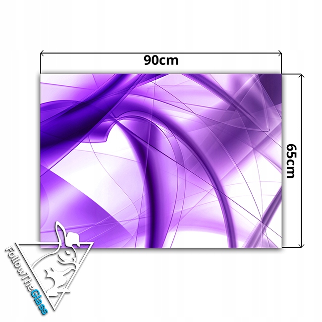 dekor szkło panel hartowany HD 90x65 abstrakcja Typ dekor