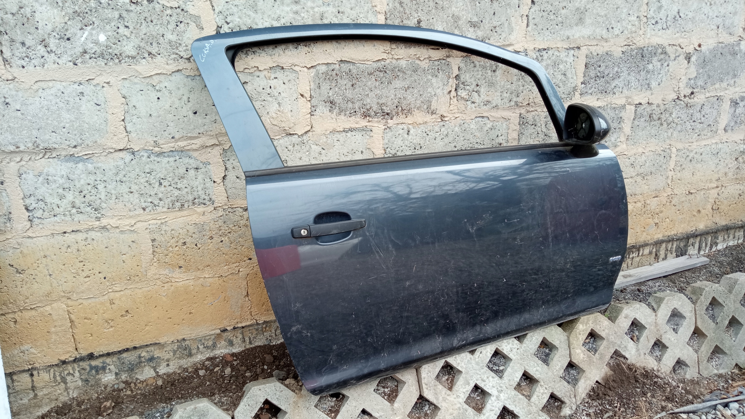 DRZWI OPEL CORSA D 3D Strona zabudowy przód - prawa