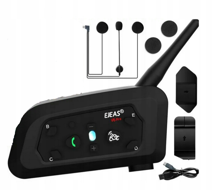 Мотоциклетный домофон Ejeas V6 Pro Plus