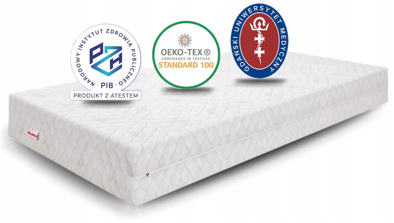 Materac 120x200 KONIEC Z BÓLEM PLECÓW PL Marka Strefa Spania