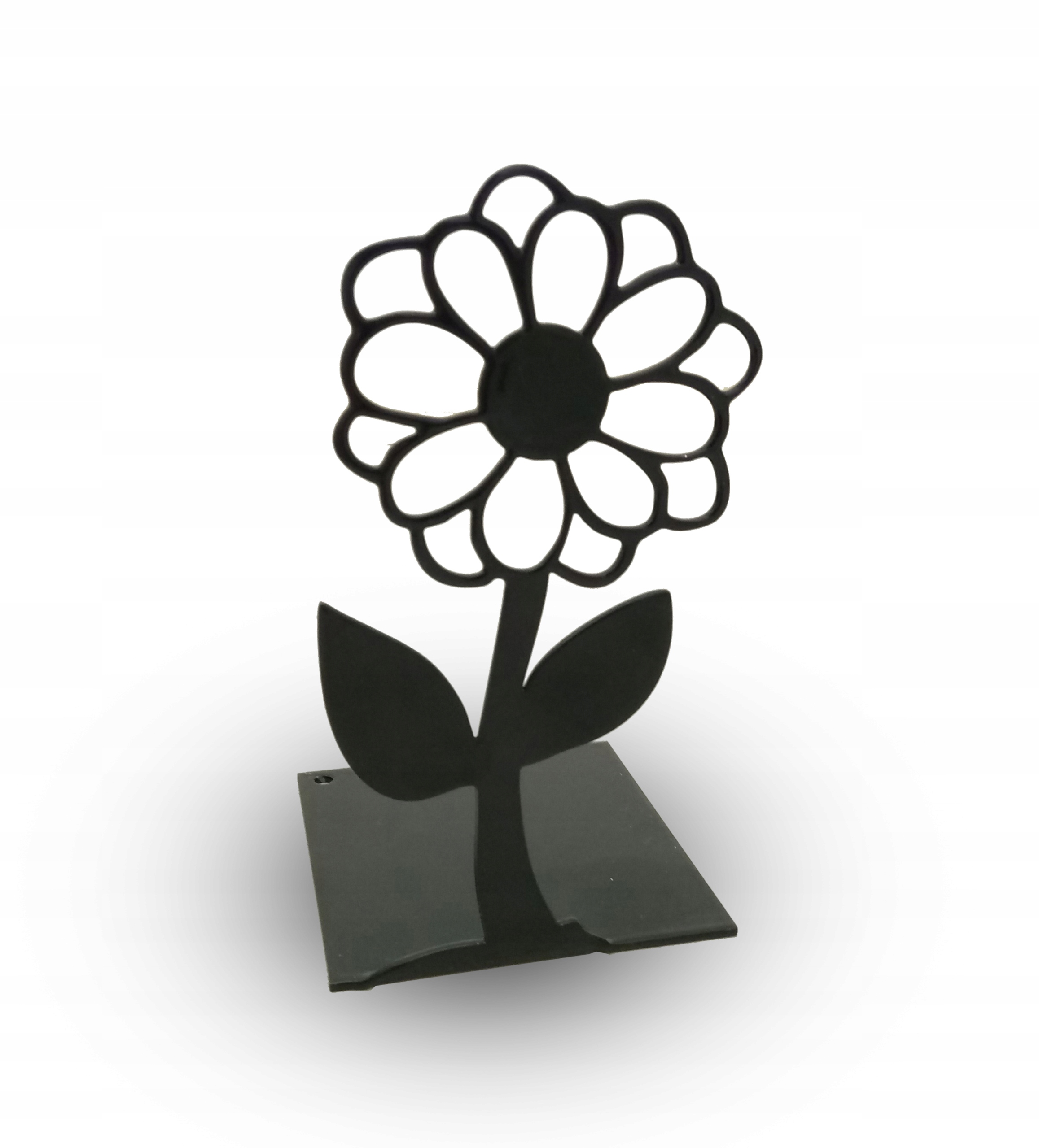 PODPÓRKA DO KSIĄŻEK 'KWIATEK' | METAL | 2 KOLORY