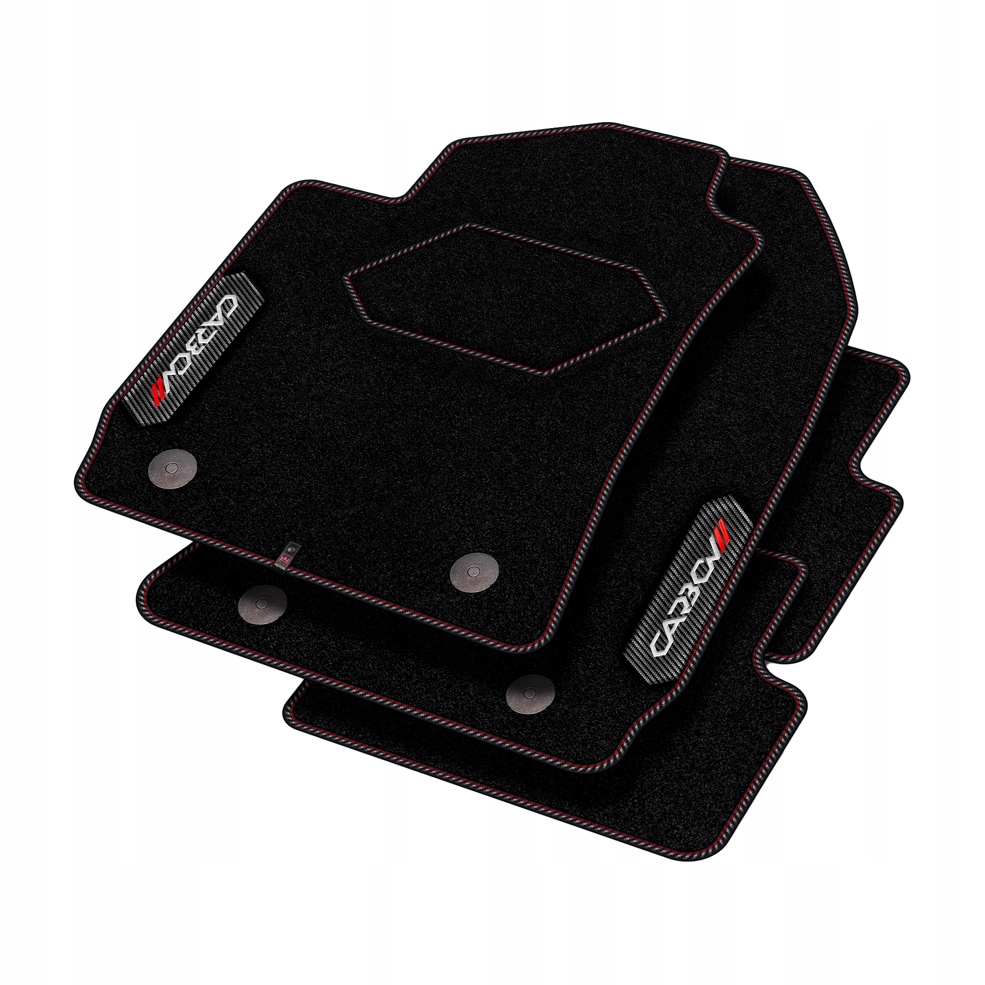 Velurové koberce Carbon pro Alfa Romeo 166 1998-2003 před faceliftem