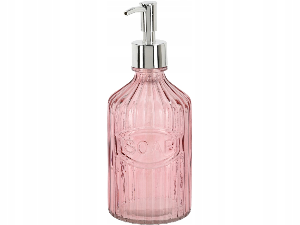 

Dozownik do mydła Płynu do naczyń 450ml -różowy