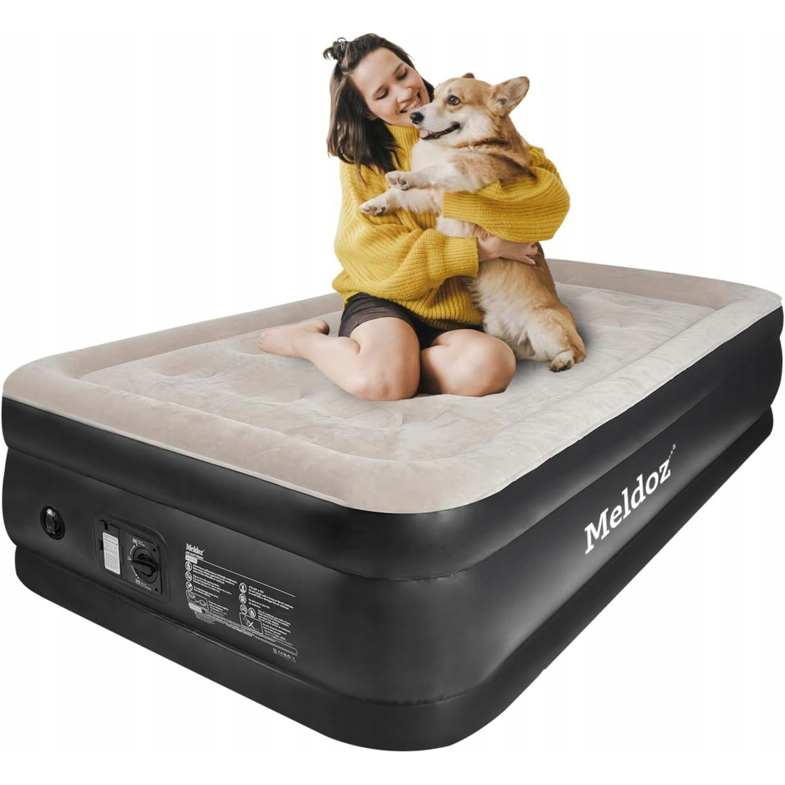 Matrace Meldoz 190 x 99 x 46 cm s vestavěnou pumpou