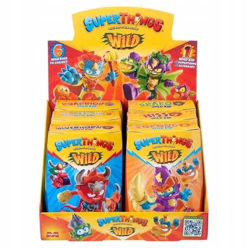 Zings Série 12 Wild Kid Box 6 Figurek