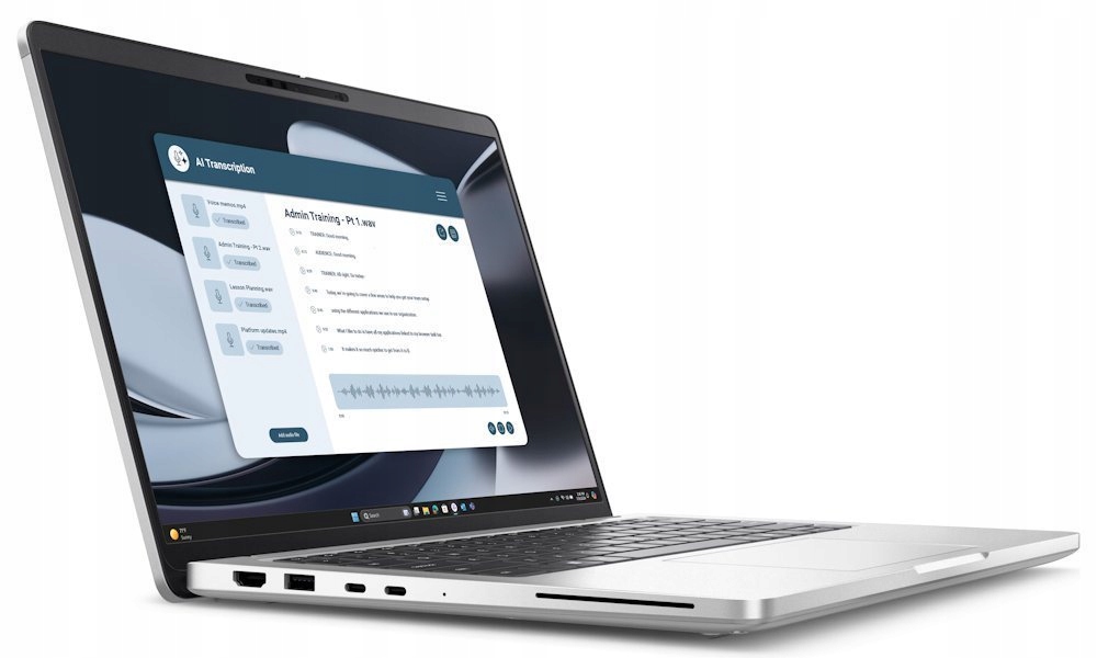 Notebook Dell Pro 14 Plus 14" Ryzen Ai 300 16 Gb 512 Gb strieborný