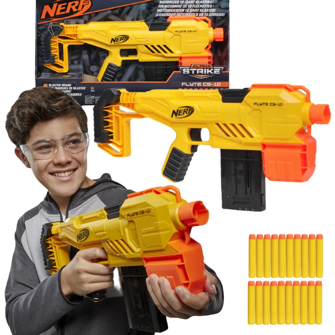 

Nerf Strike Flyte CS-10 Pistolet Automatyczny