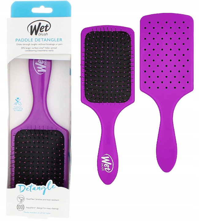 

Wet Brush Szczotka Paddle Detangler Purple Fiolet