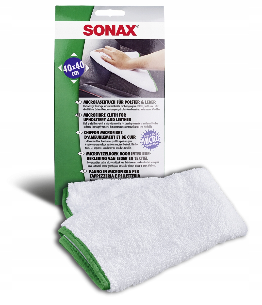 

Sonax Ściereczka Z Mikrofibry Do Tkanin I Skóry