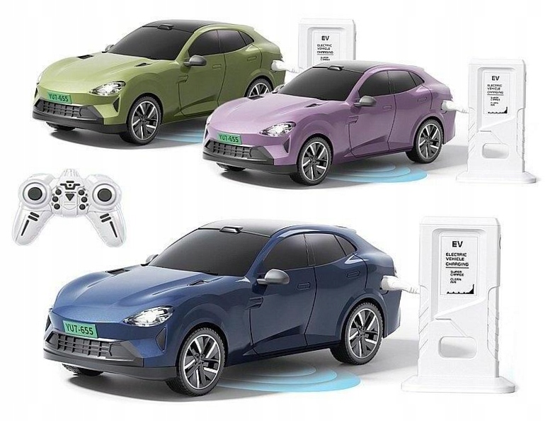 Auto ze stacją do ładowania z radiem Kabel Usb