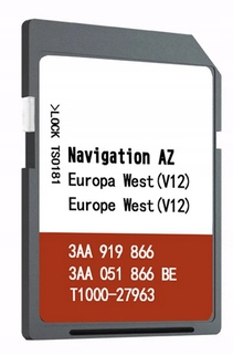 Mapa Karta Rns 315 V12 2020 Nejnovější Golf Passat Tiguan Polo