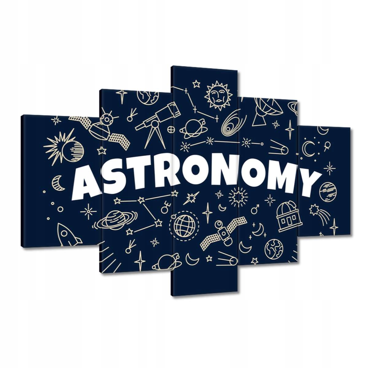 Obrazy 120x80 Astronomie motiv do sálu Fyzik