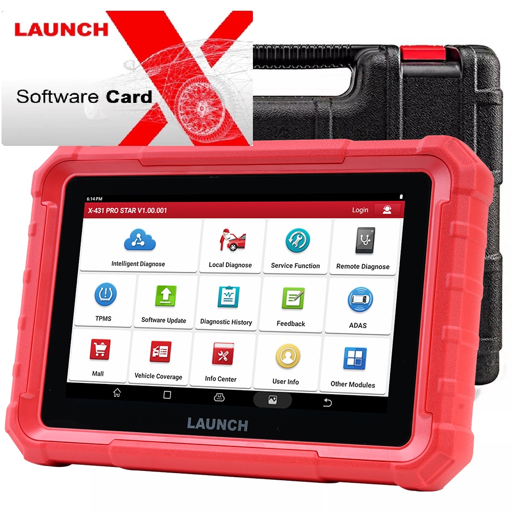 Launch X431 Pro Star Nový Model 2026 CanFD DoIP 8 palcov