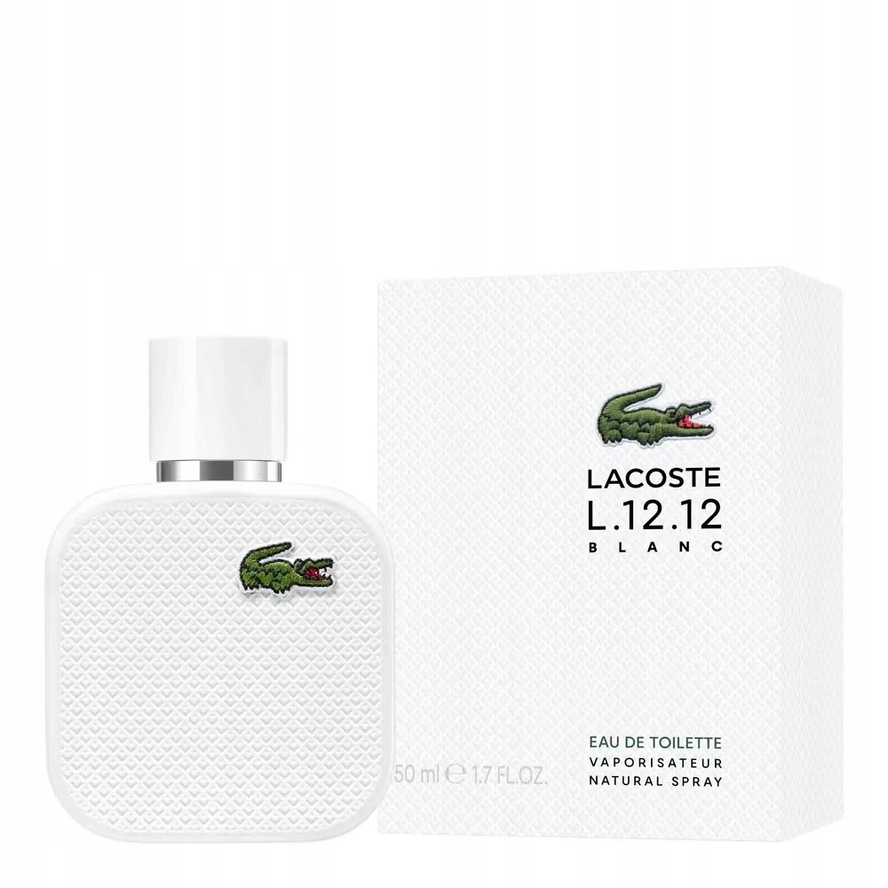 Lacoste L.12.12 Blanc Edt woda toaletowa dla mężczyzn perfumy 50ml
