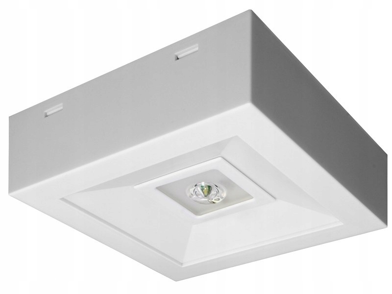 Led nouzové svítidlo Lovato N Eco 3W 6000K 1h, jednoúčelové, otevřená optika