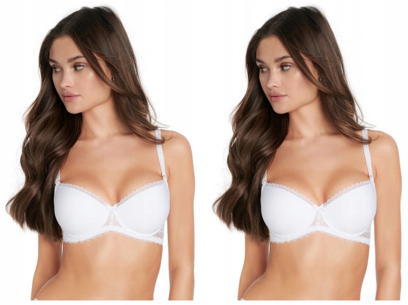 

2x Henderson Biustonosz Push Up Kassidy Biały 70 D