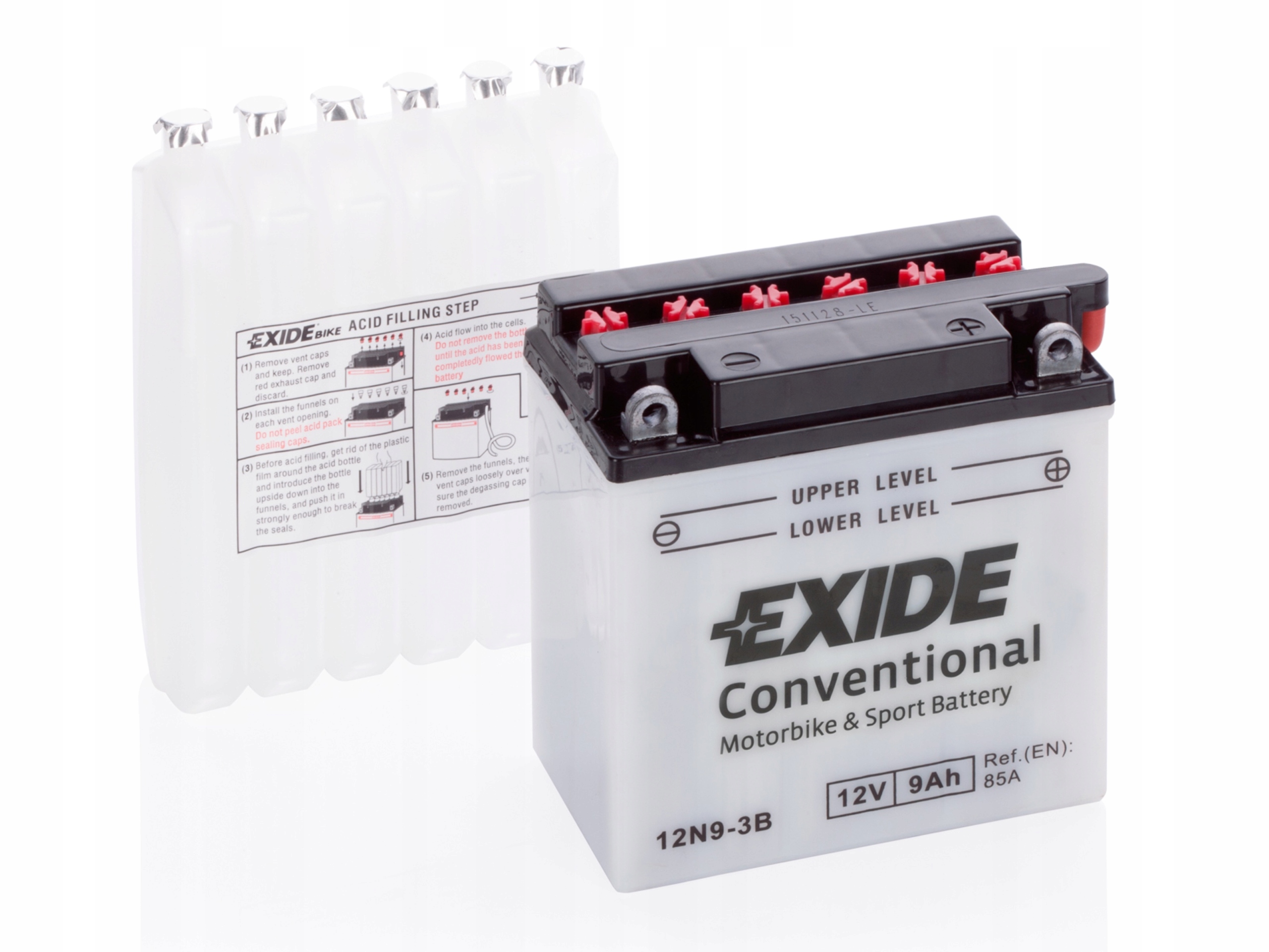 Акумулятор 12V 9Ah 12N9-3B EXIDE
