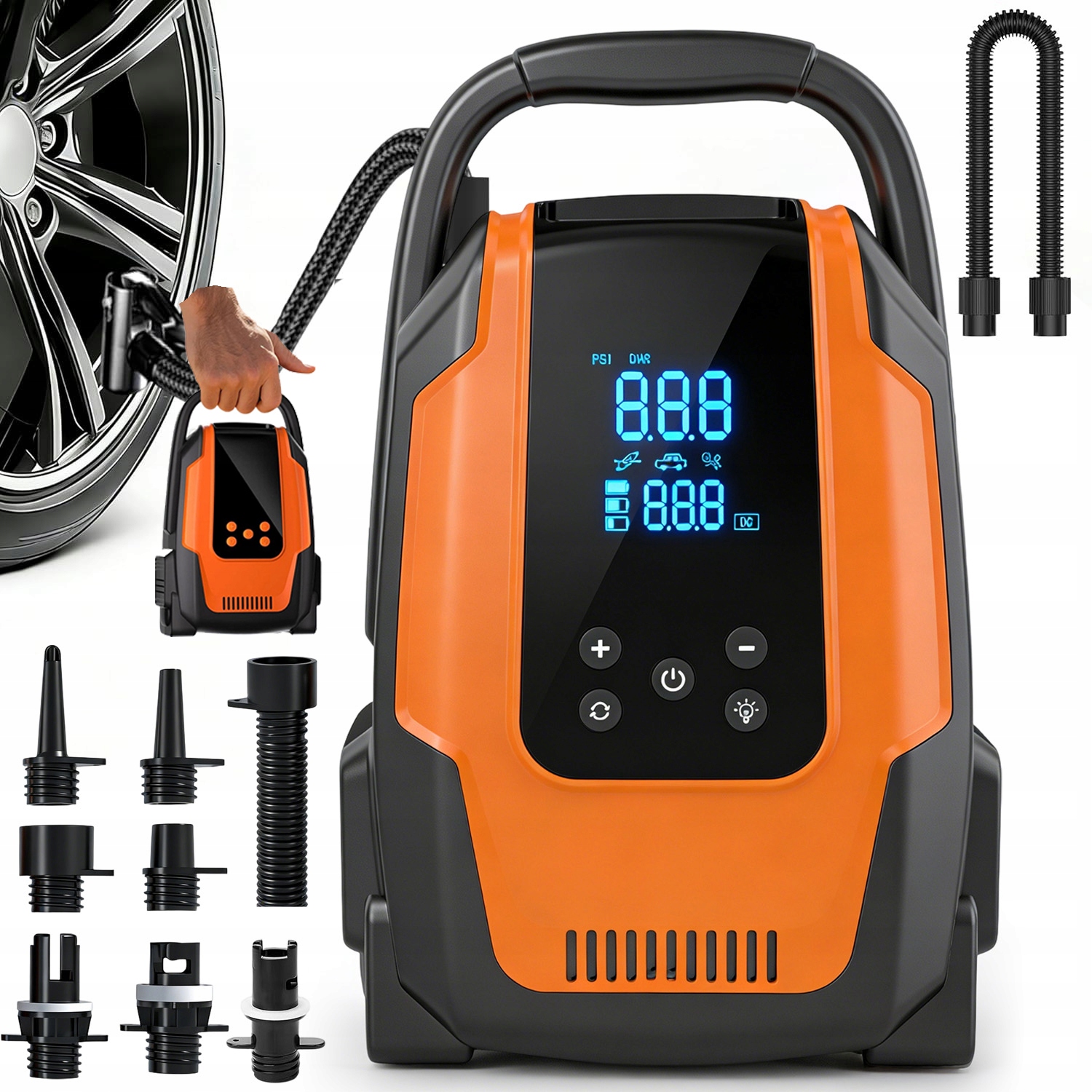 Elektrická Pumpa 50 Psi Pumpa Na Veslovací Prkno Pro Nafukovací Čluny 3 Režimy