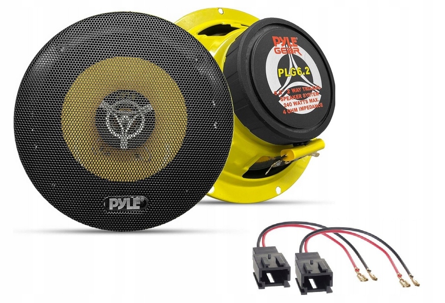 Pyle PLG6.2 reproduktory do auta 165 mm Citroen C2 C3 C4 Peugeot 206 306 307