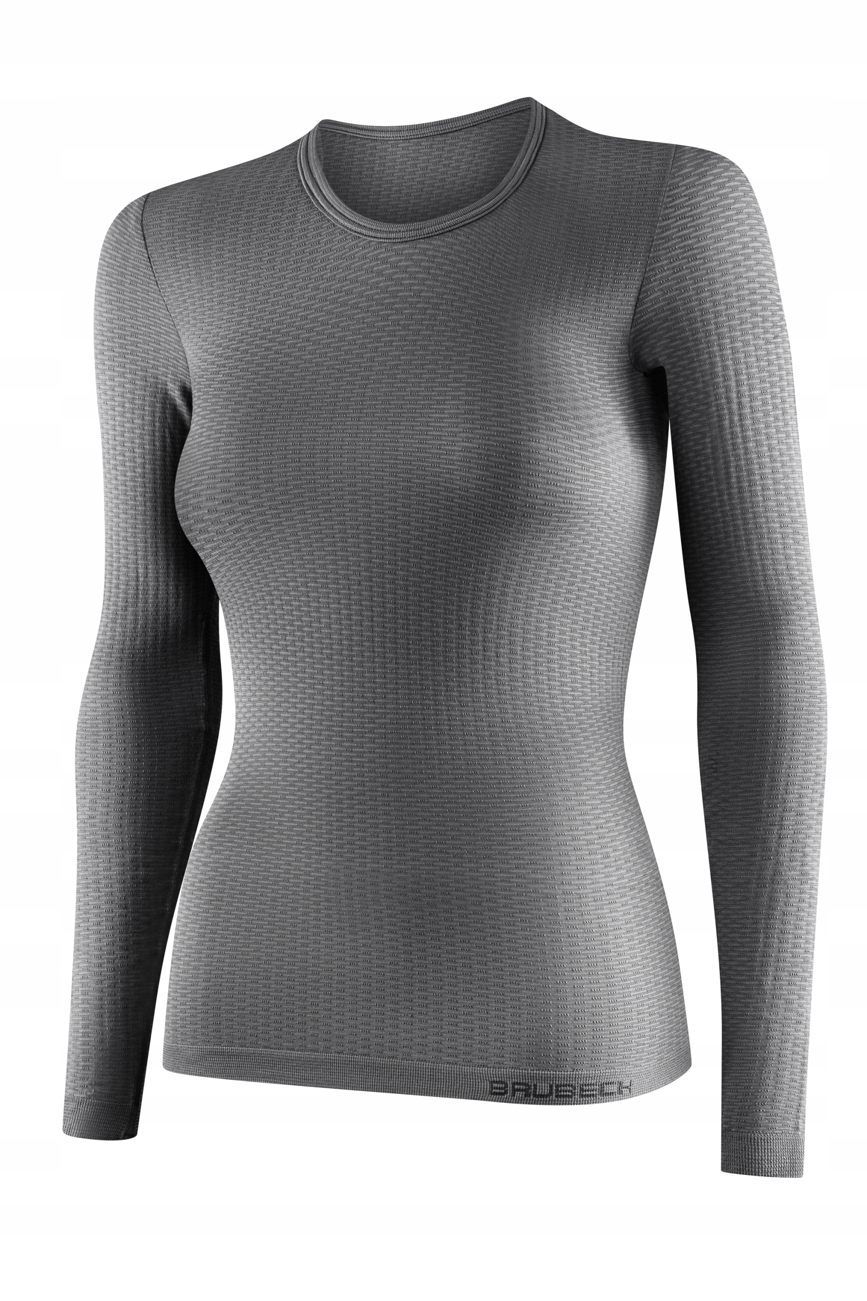 SPORTOWA KOSZULKA BASE LAYER UNISEX BRUBECK XXL Dekolt okrągły