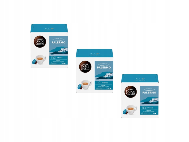 Kapsułki Nescafe Espresso Palermo do Nescafe Dolce Gusto 3 x 16 szt.