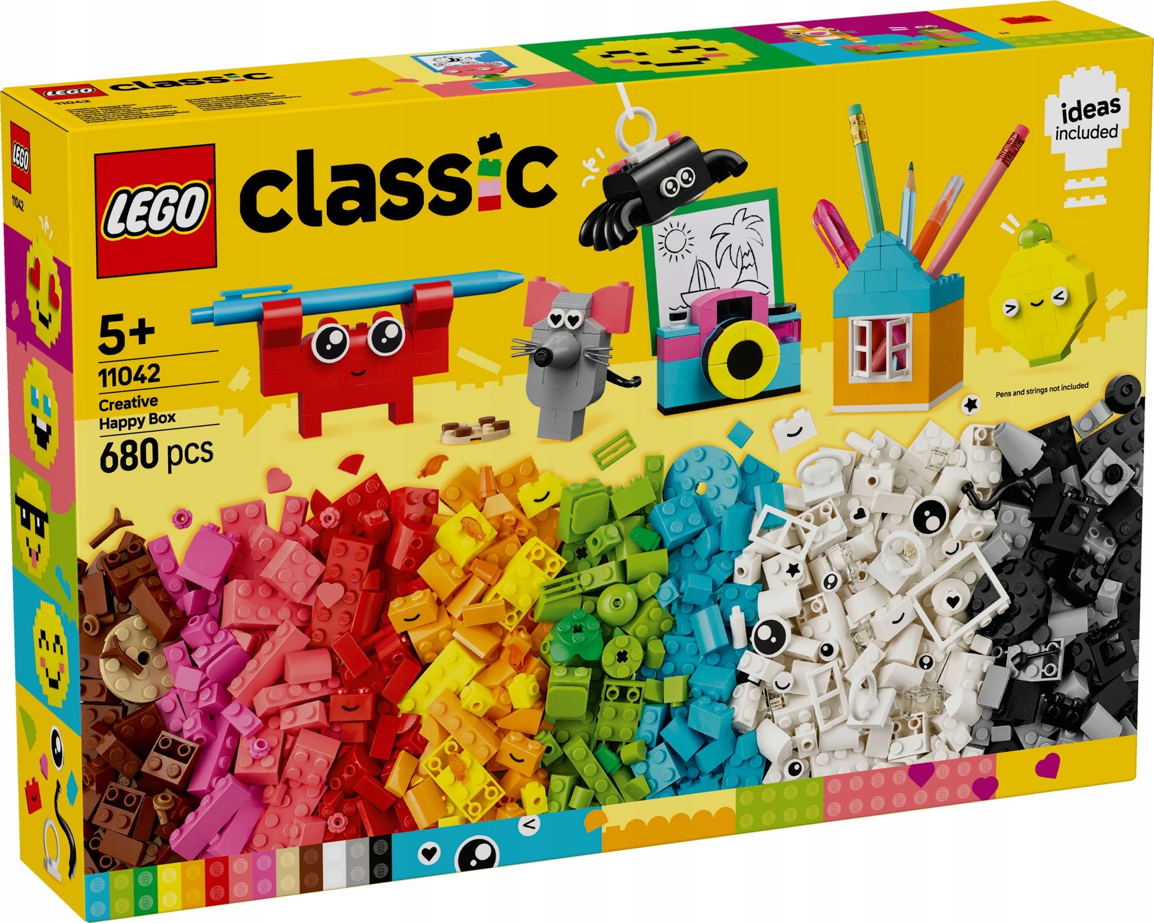 Lego Classic Kreativní Krabička Štěstí, Sada Kostek 11042