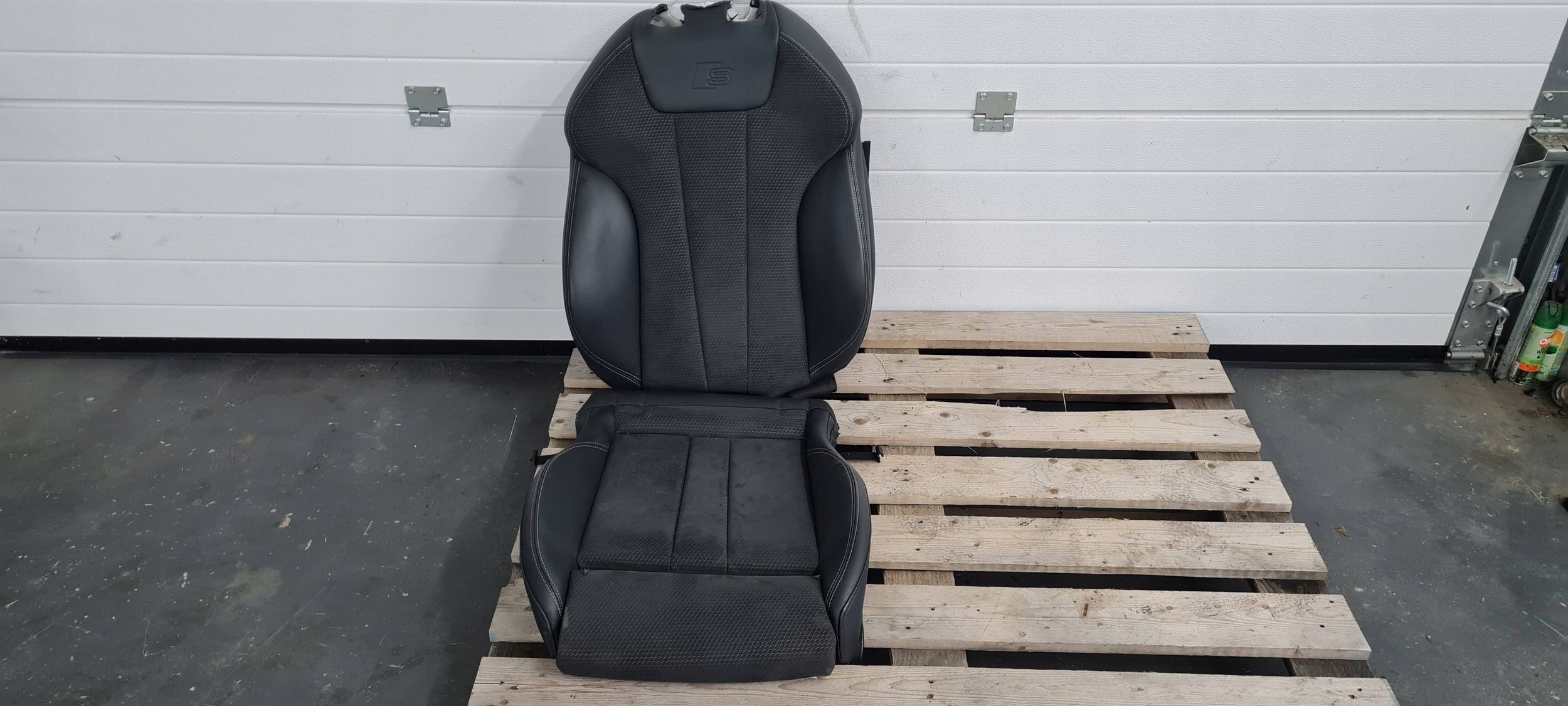 A5 8W LIFT side seat seat ALCANTARA leather SLINE left front A4 B9 8W