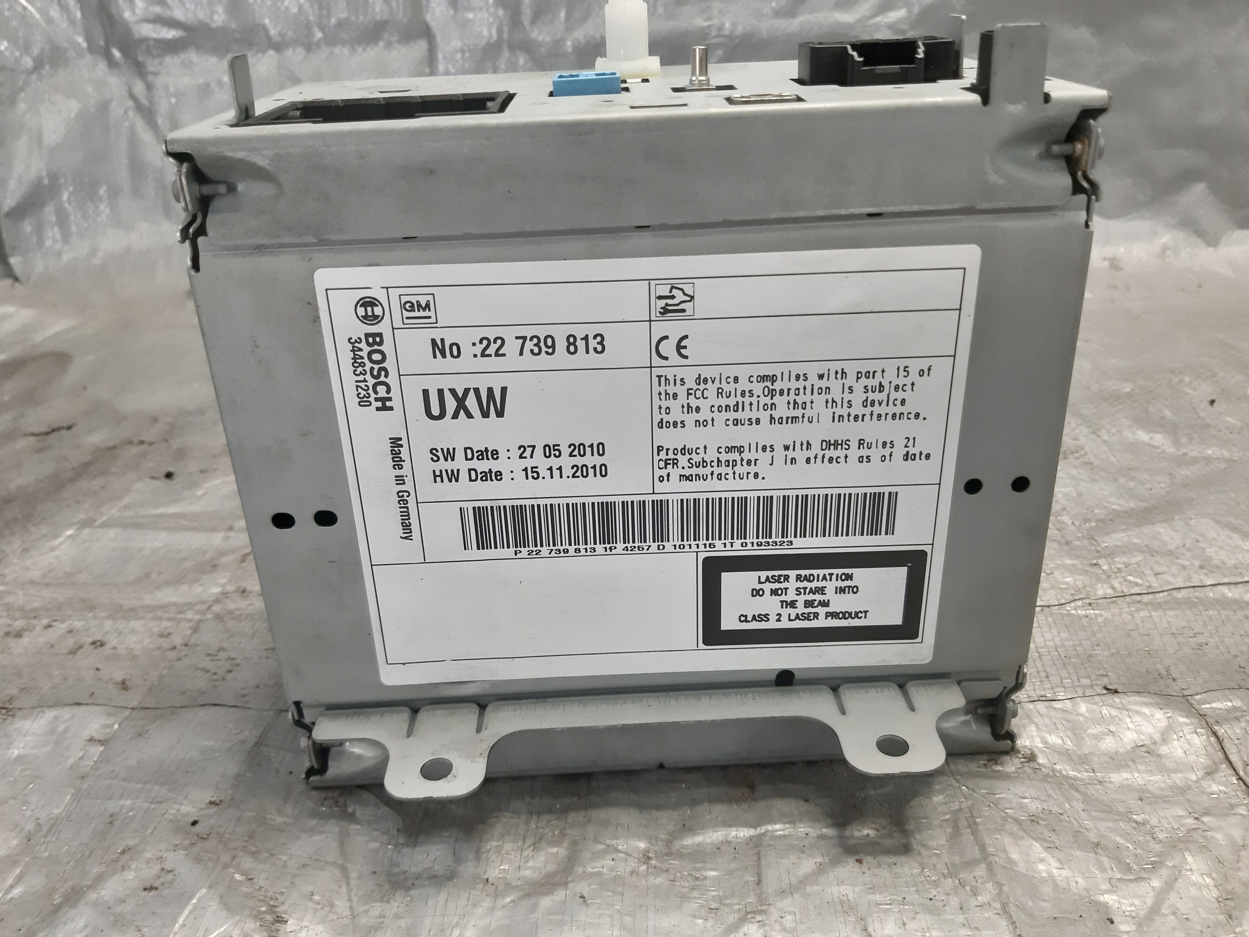 Radio Navigation UXW Opel INSIGNIA A OE 22739813